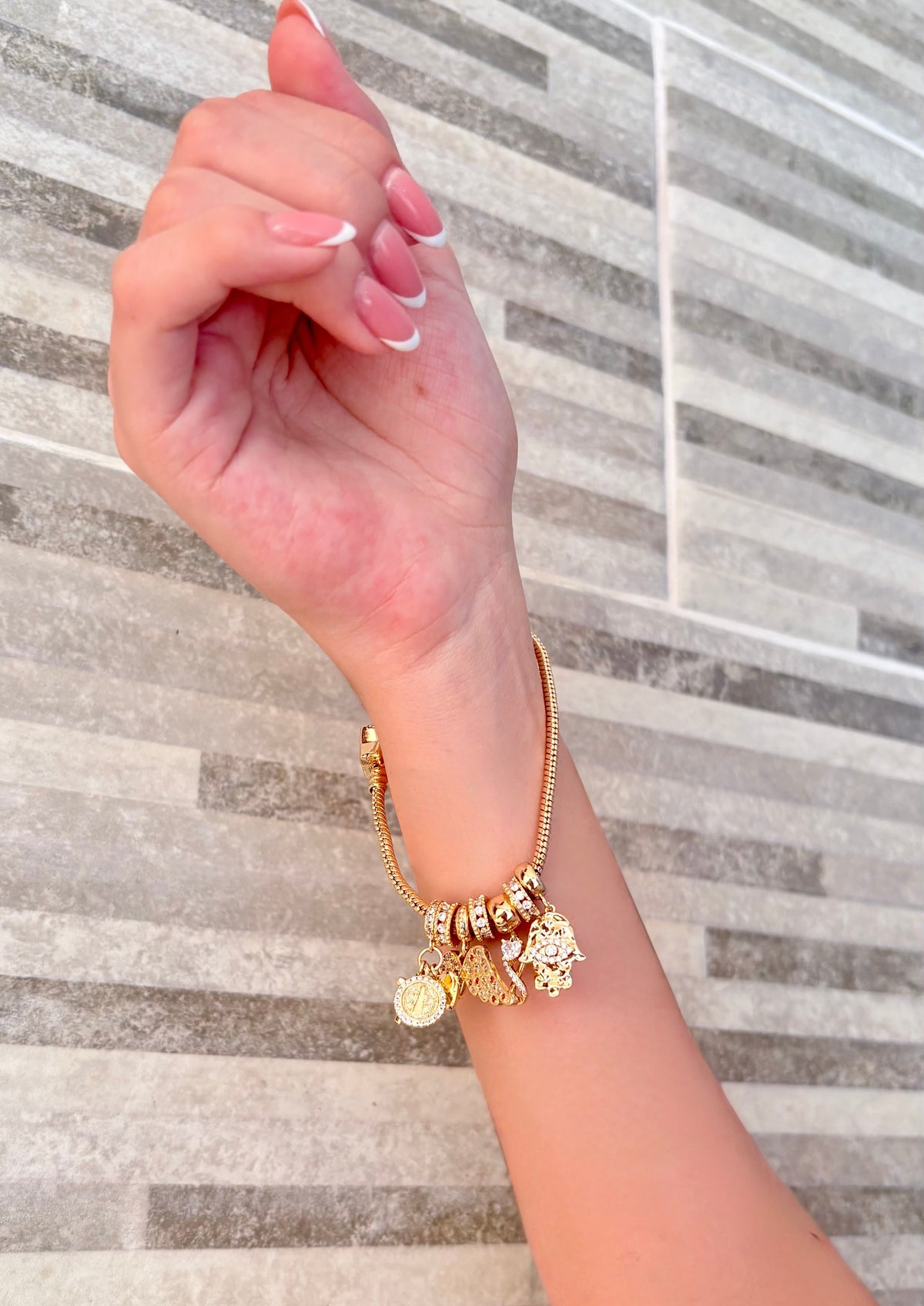 INFYNIA | Pulsera tipo PANDORA