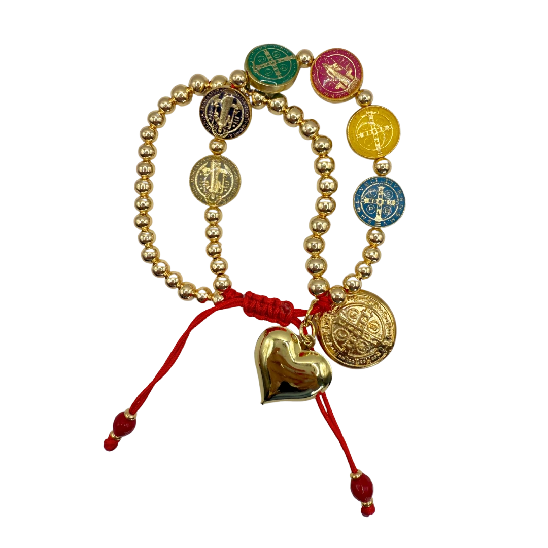 Pulsera San Benito Corazón