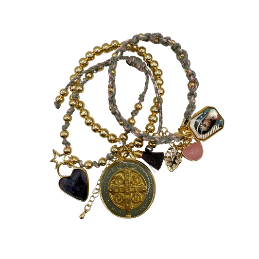 Pulsera San Benito Virgen