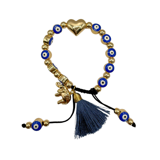 Pulsera Ojo turco Corazón