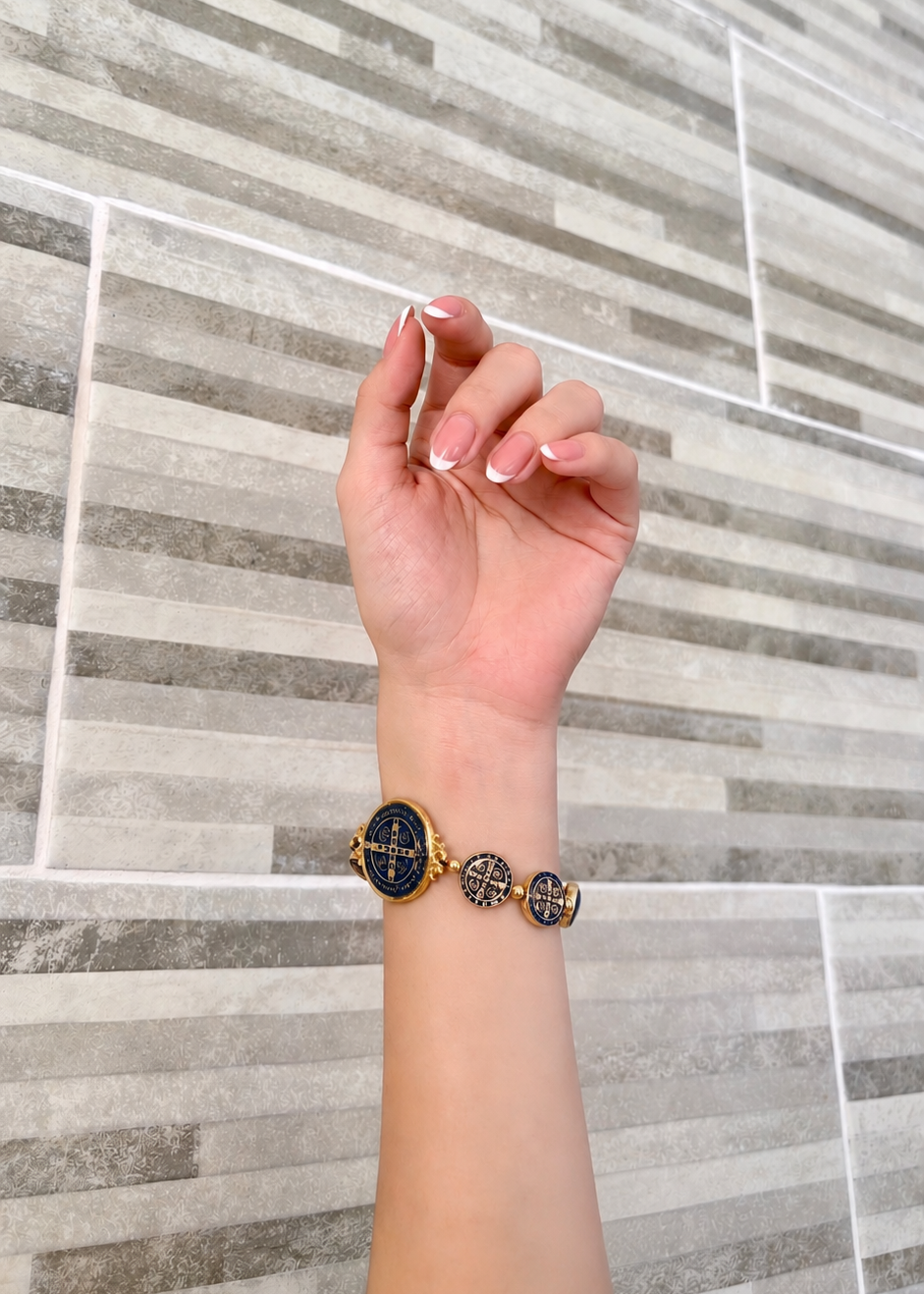 INFYNIA | Pulsera San Benito Piedras