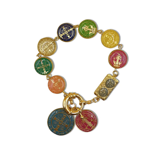 Pulsera San Benito piedra encapsulada