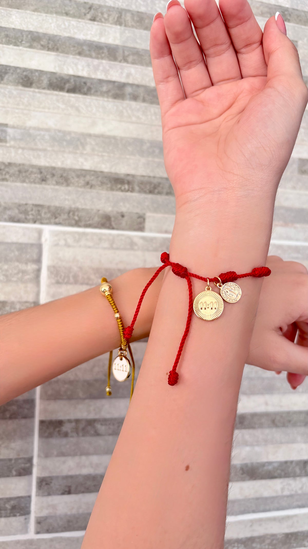 INFYNIA | Pulsera 7 nudos con 11:11 + San Benito