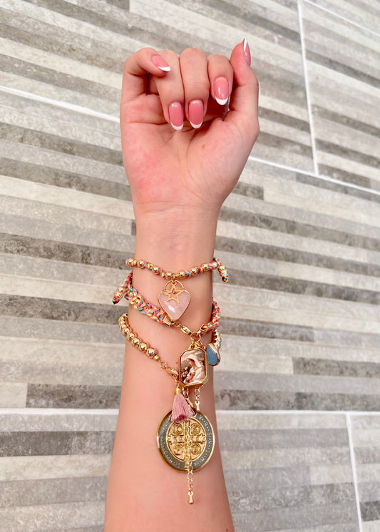 INFYNIA | Pulsera San Benito Virgen