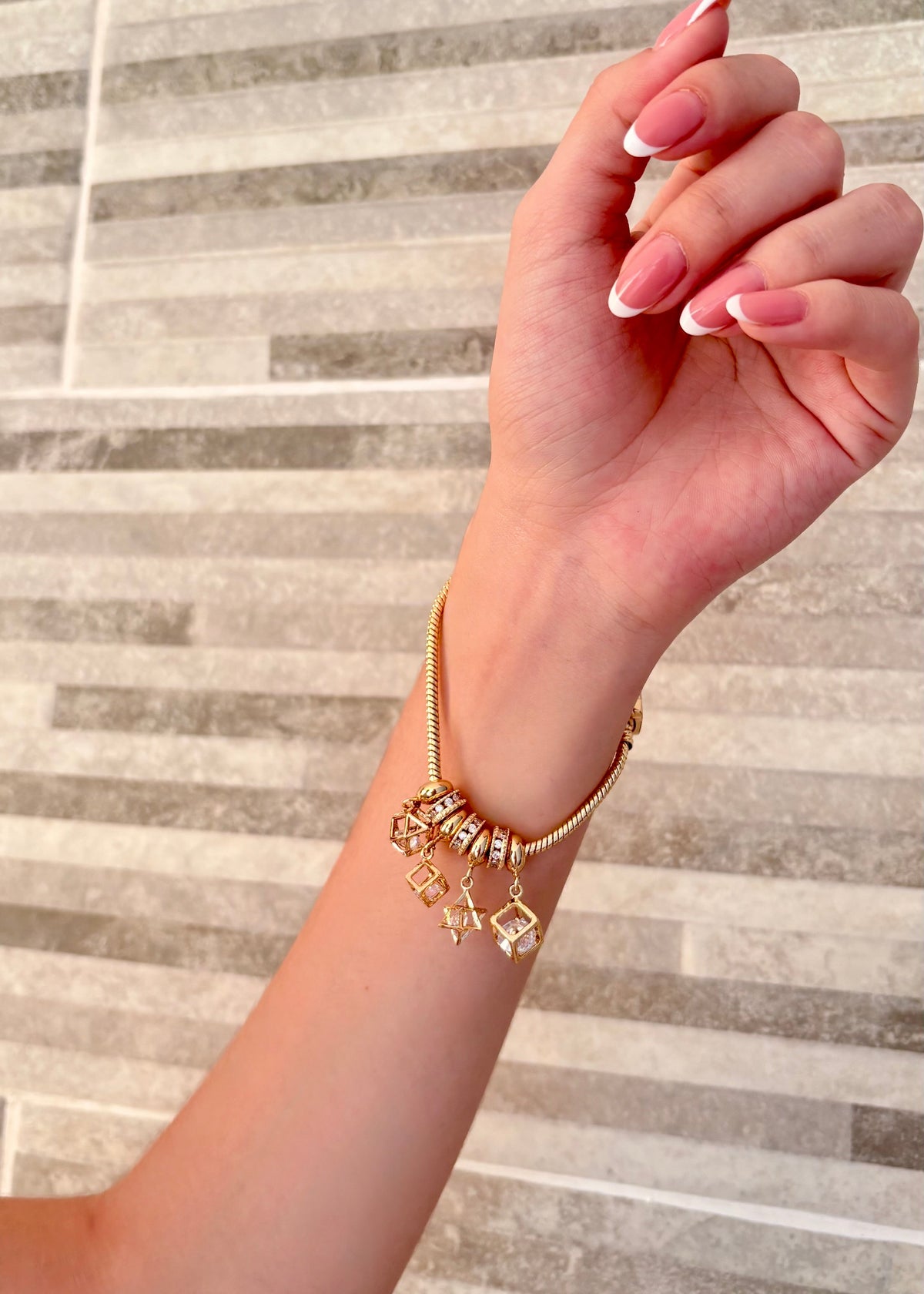 INFYNIA | Pulsera tipo PANDORA