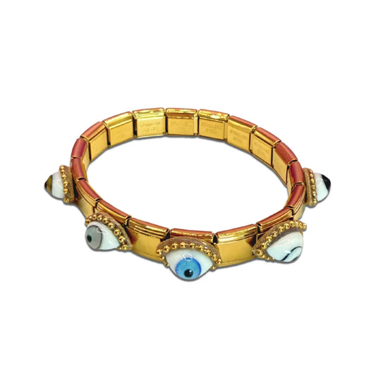 Pulsera ITALIANA ojo turco